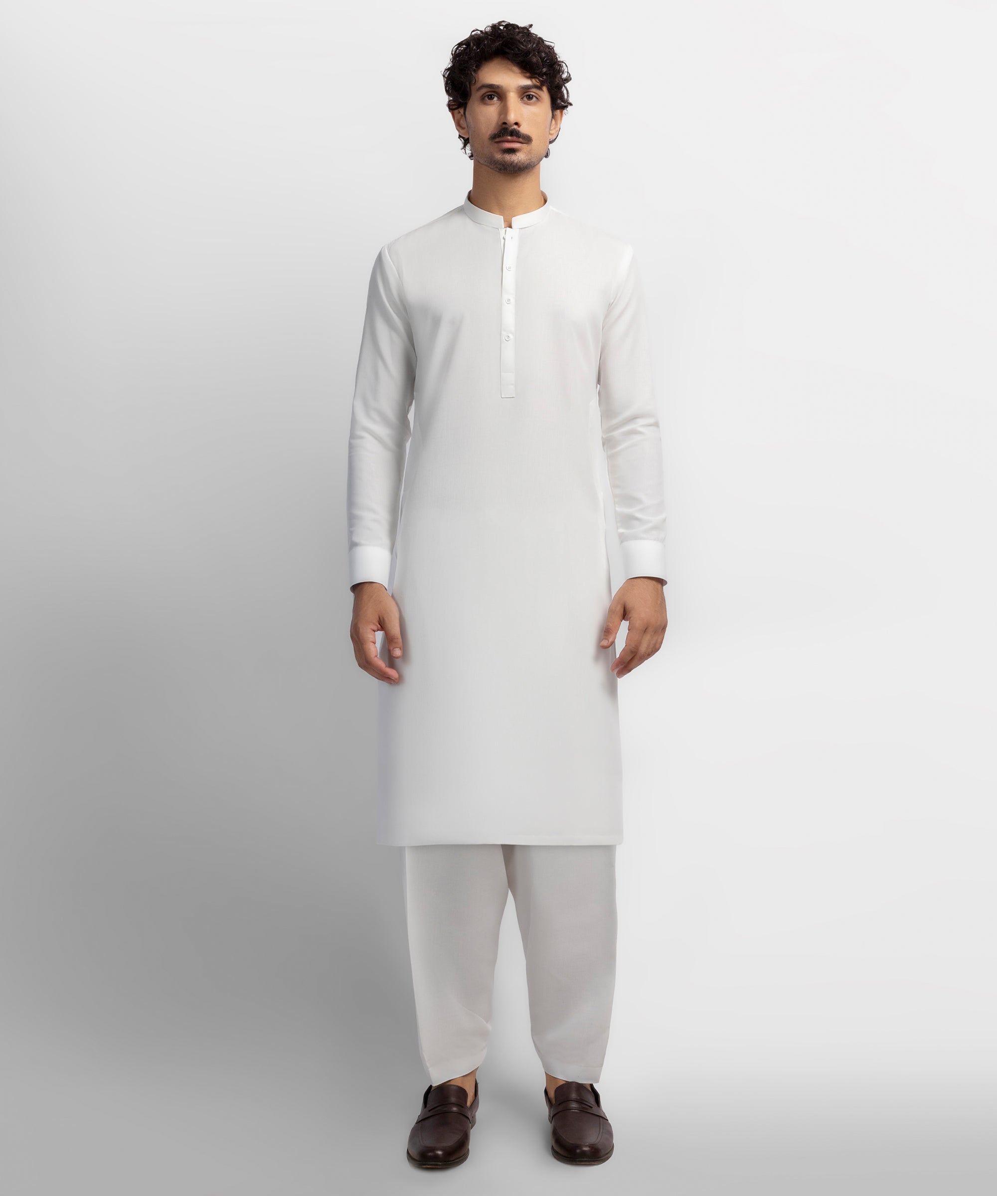 White Unstitched Suit
