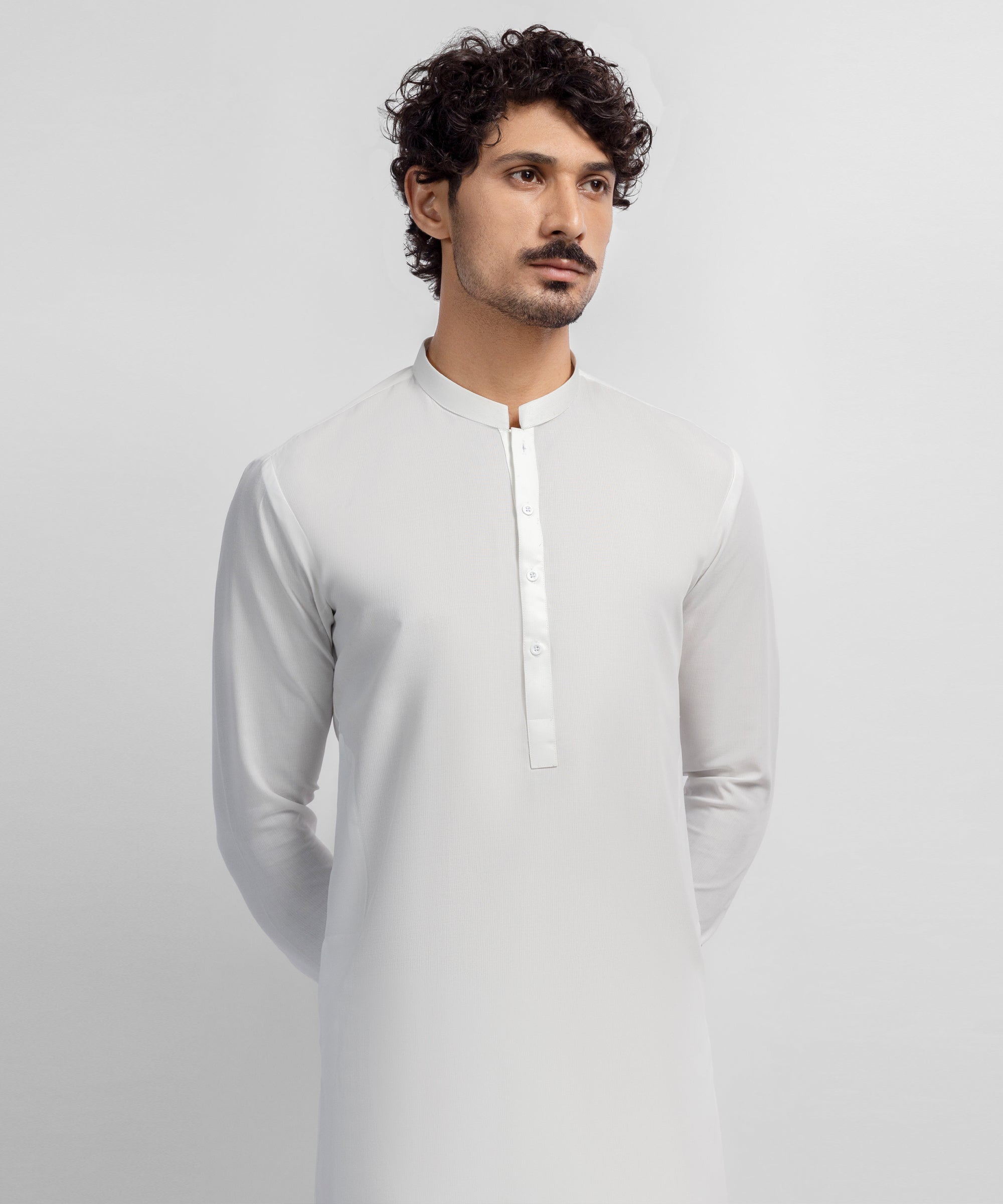 White Unstitched Suit