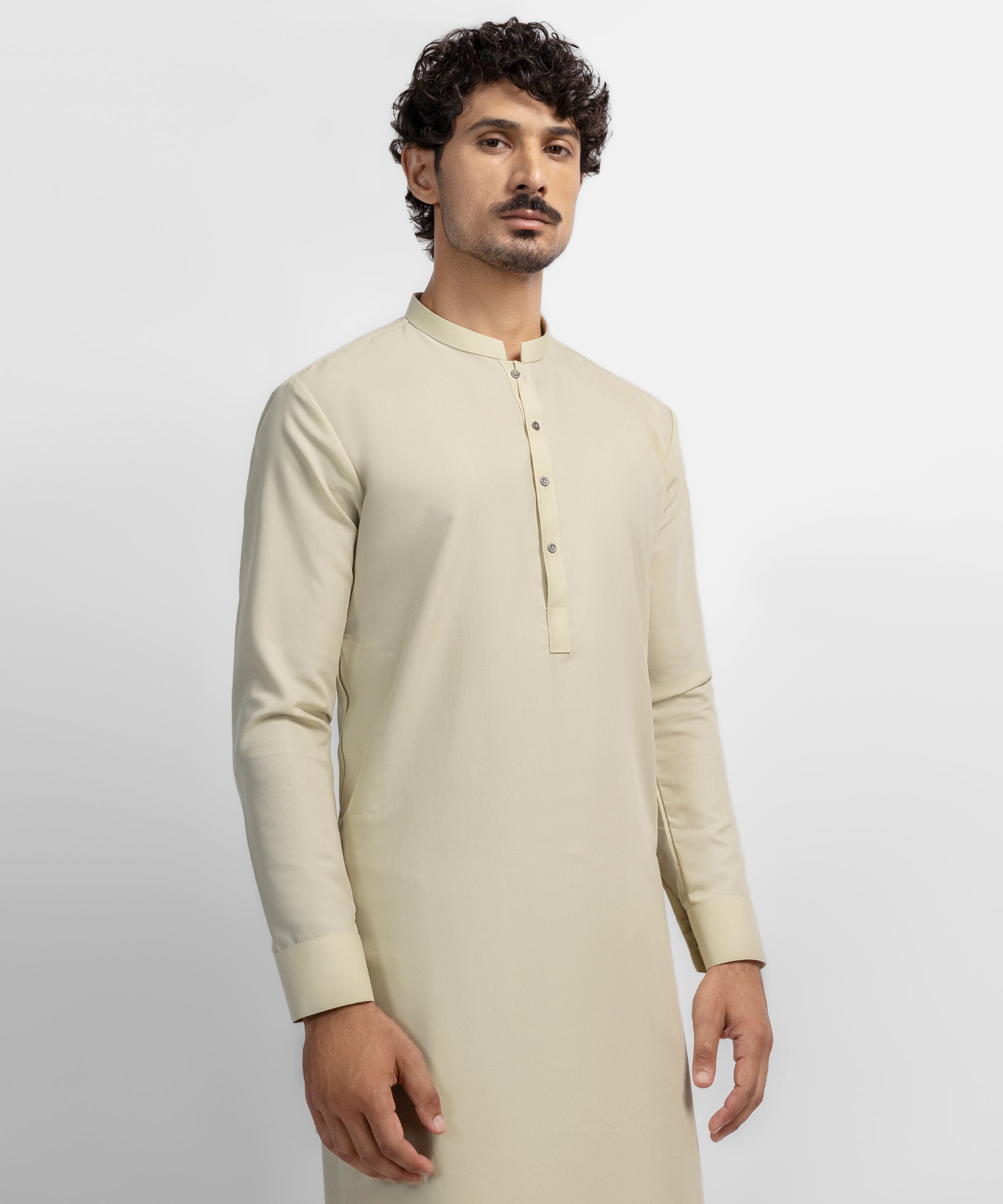 Pale Green Unstitched Suit