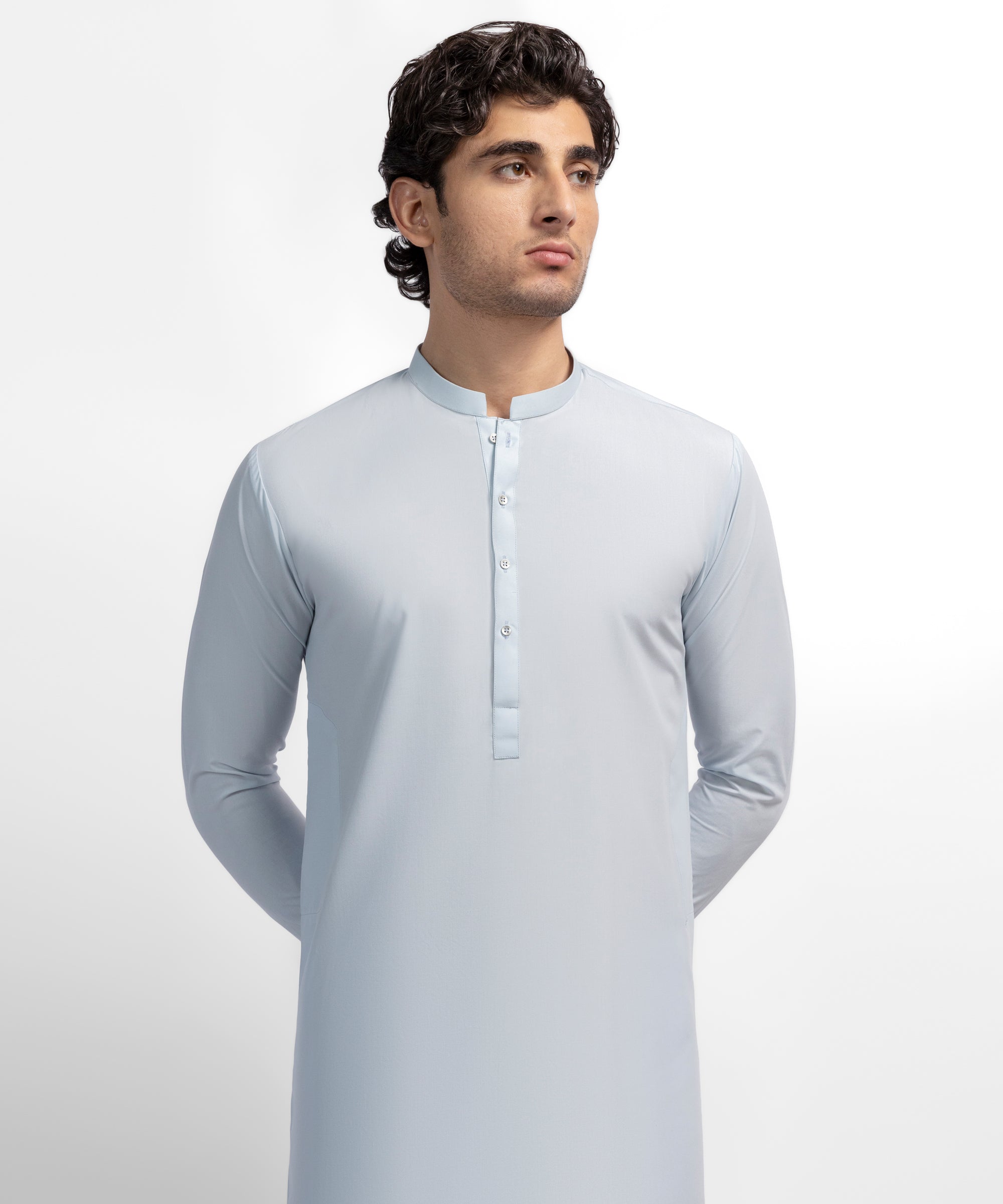 Sky Blue Unstitched Suit
