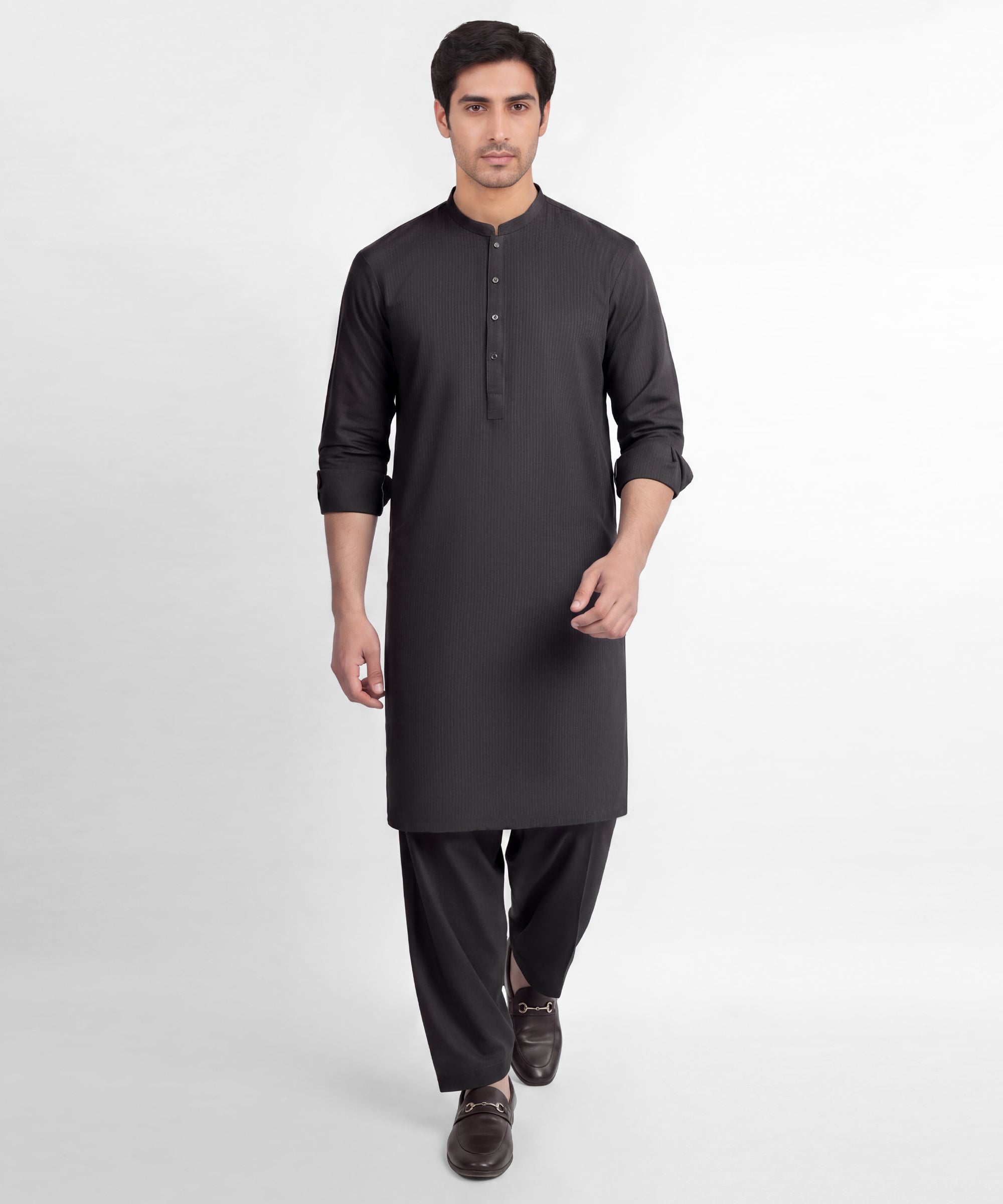 Black Unstitched Suit