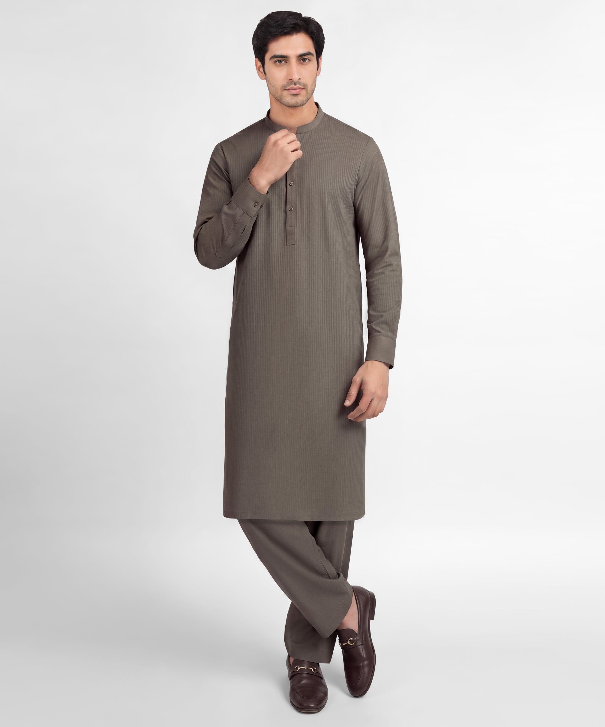 Grey Unstitched Suit