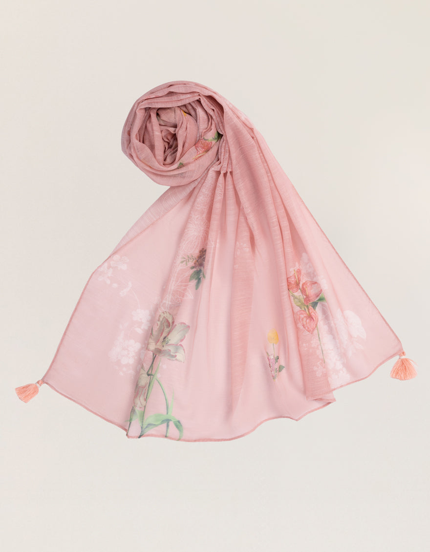 BEIGE ACRYLIC DUPATTA