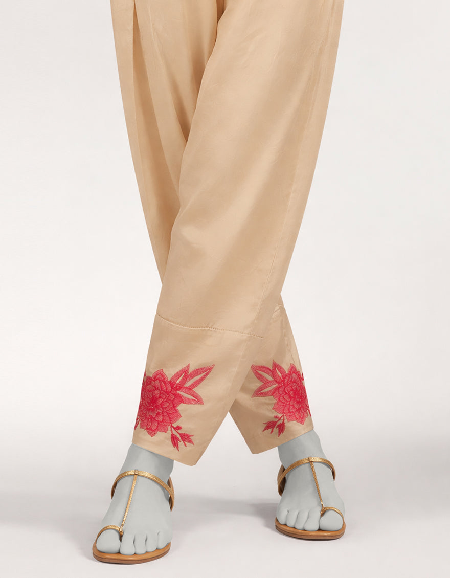 OFF WHITE LAWN  SHALWAR