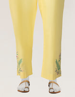 YELLOW LAWN TROUSERS