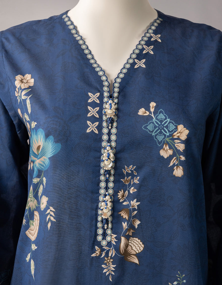 MULTICOLOR LAWN PRINTED UNSTITCHED 3PC