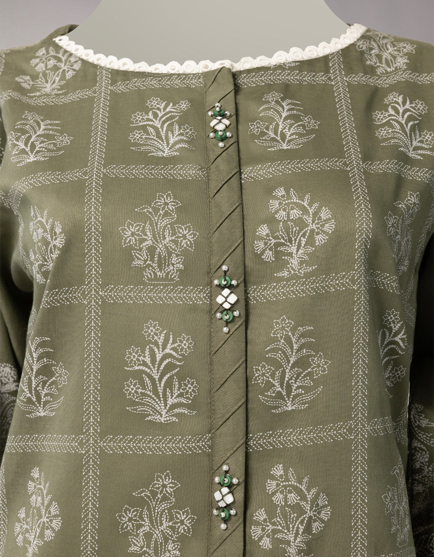 GREEN LAWN EMBROIDERED UNSTITCHED 3PC