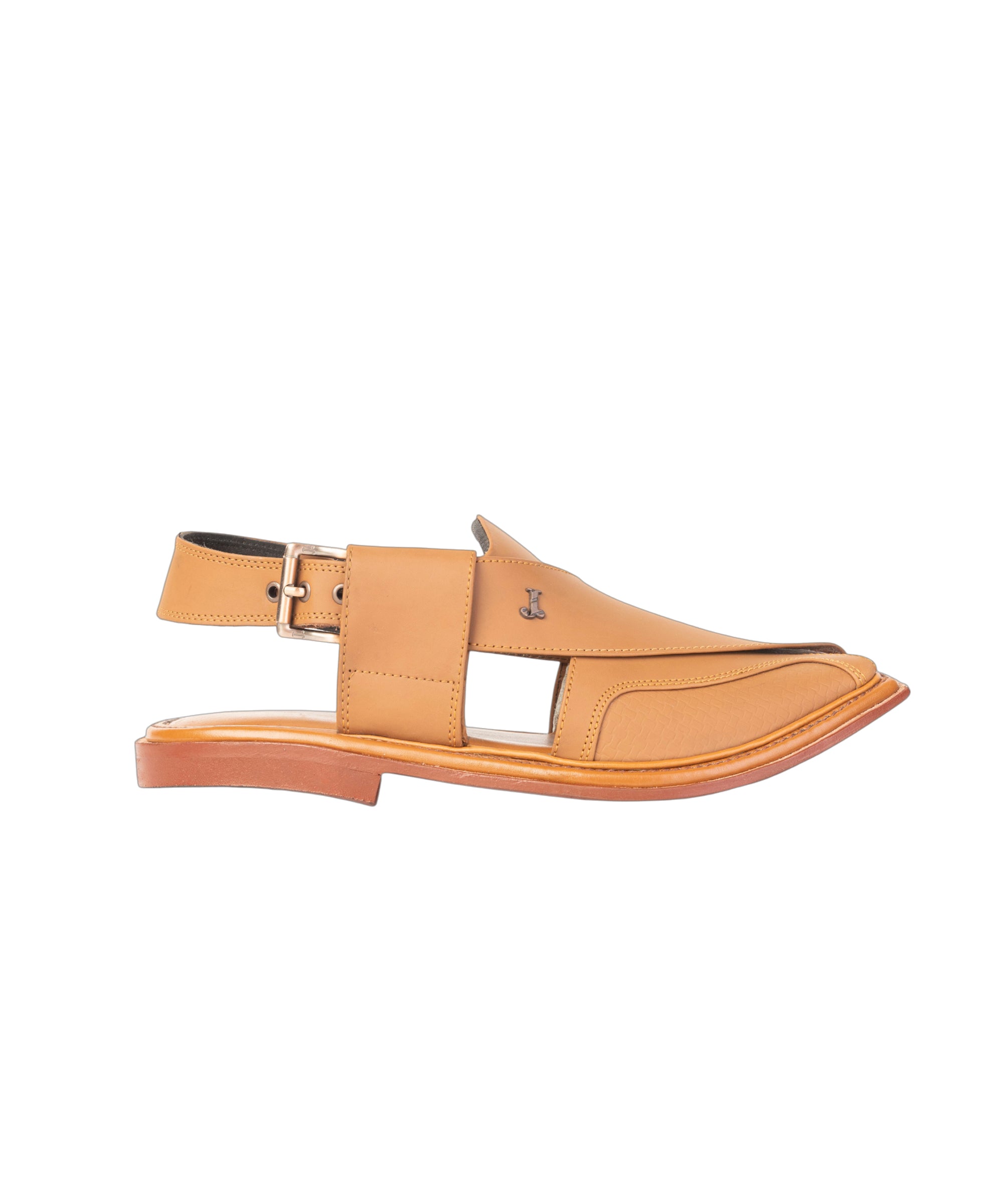 MUSTARD PESHAWARI SANDALS
