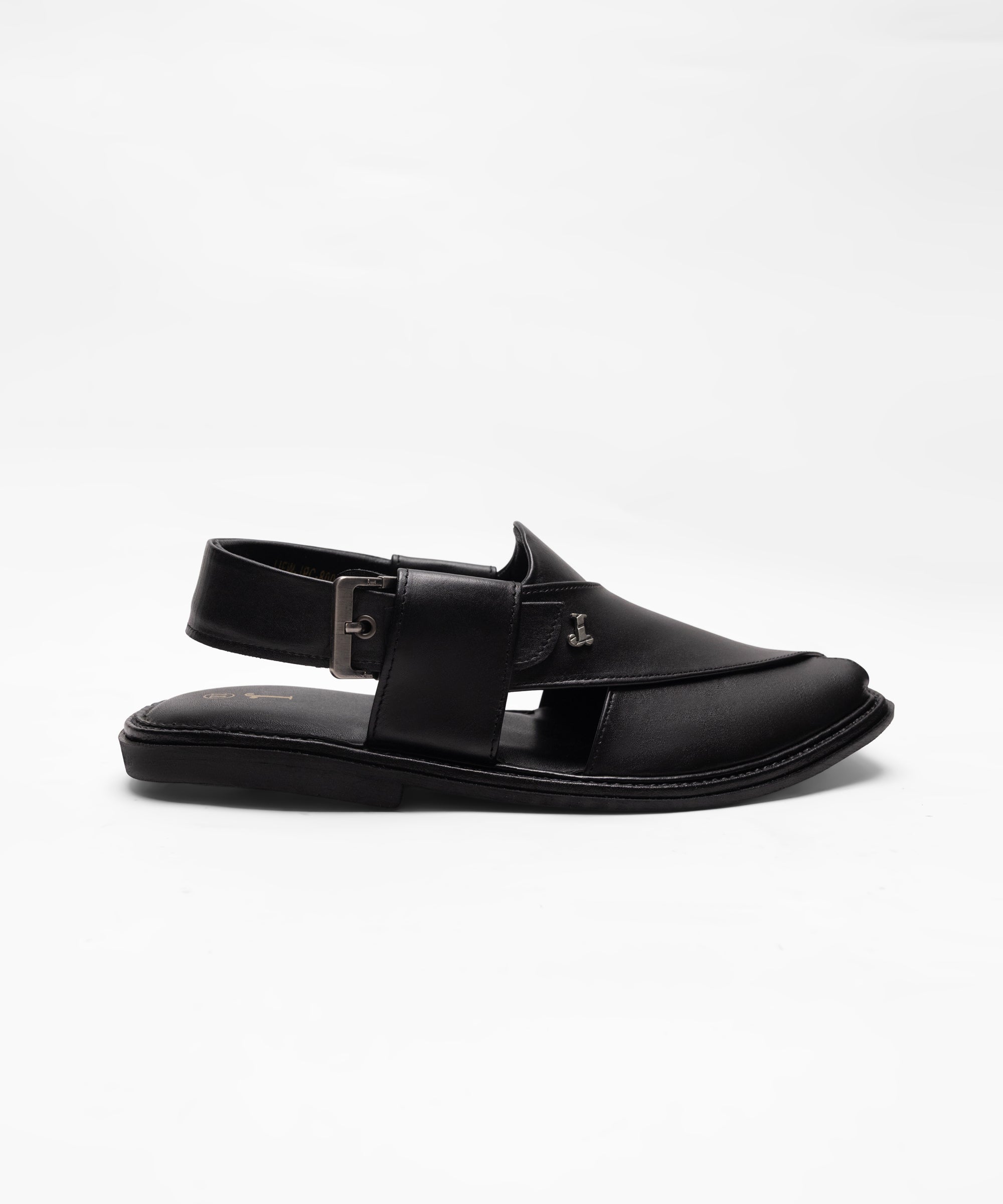 BLACK PESHAWARI SANDALS