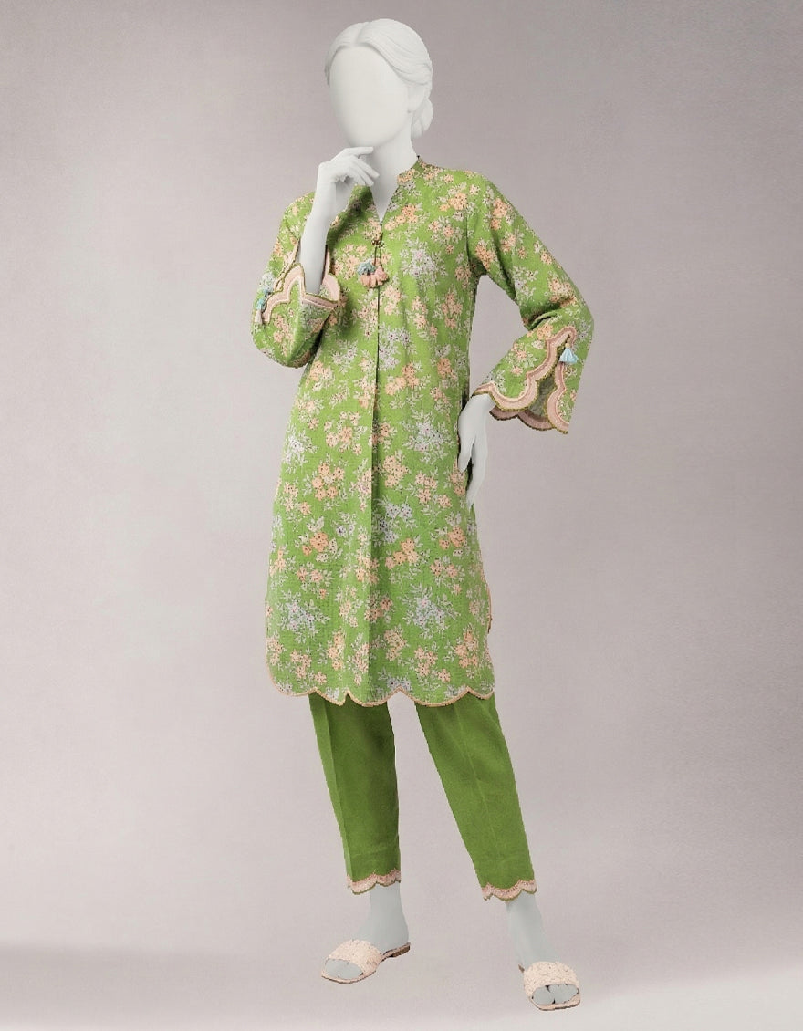 MULTICOLOR LAWN PRINTED UNSTITCHED 2PC