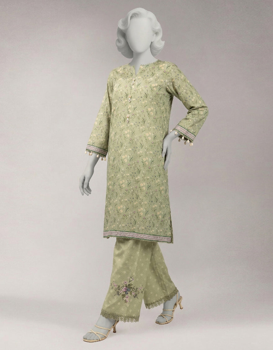 MULTICOLOR LAWN DIGITAL PRINTED UNSTITCHED 2PC