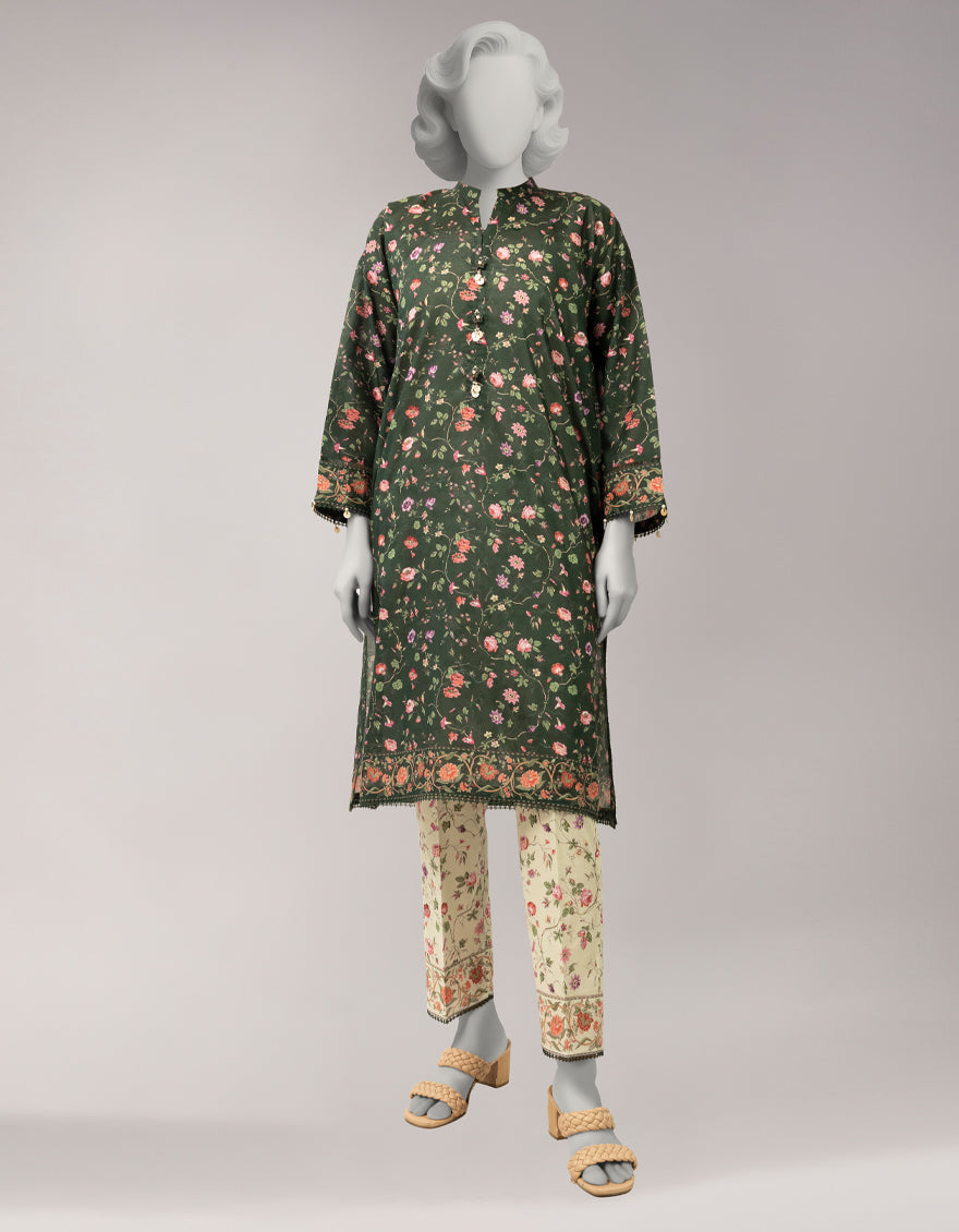 MULTICOLOR LAWN DIGITAL PRINTED UNSTITCHED 2PC