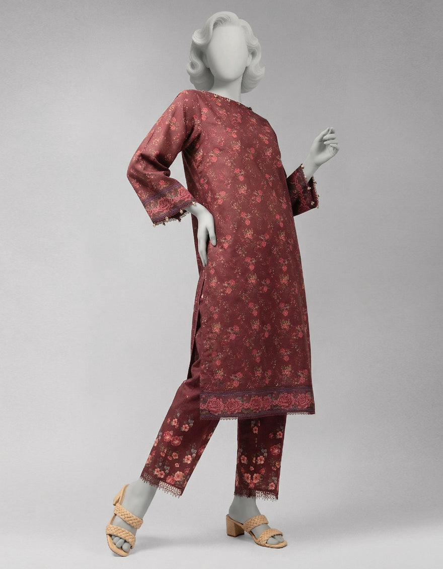 MULTICOLOR LAWN DIGITAL PRINTED UNSTITCHED 2PC