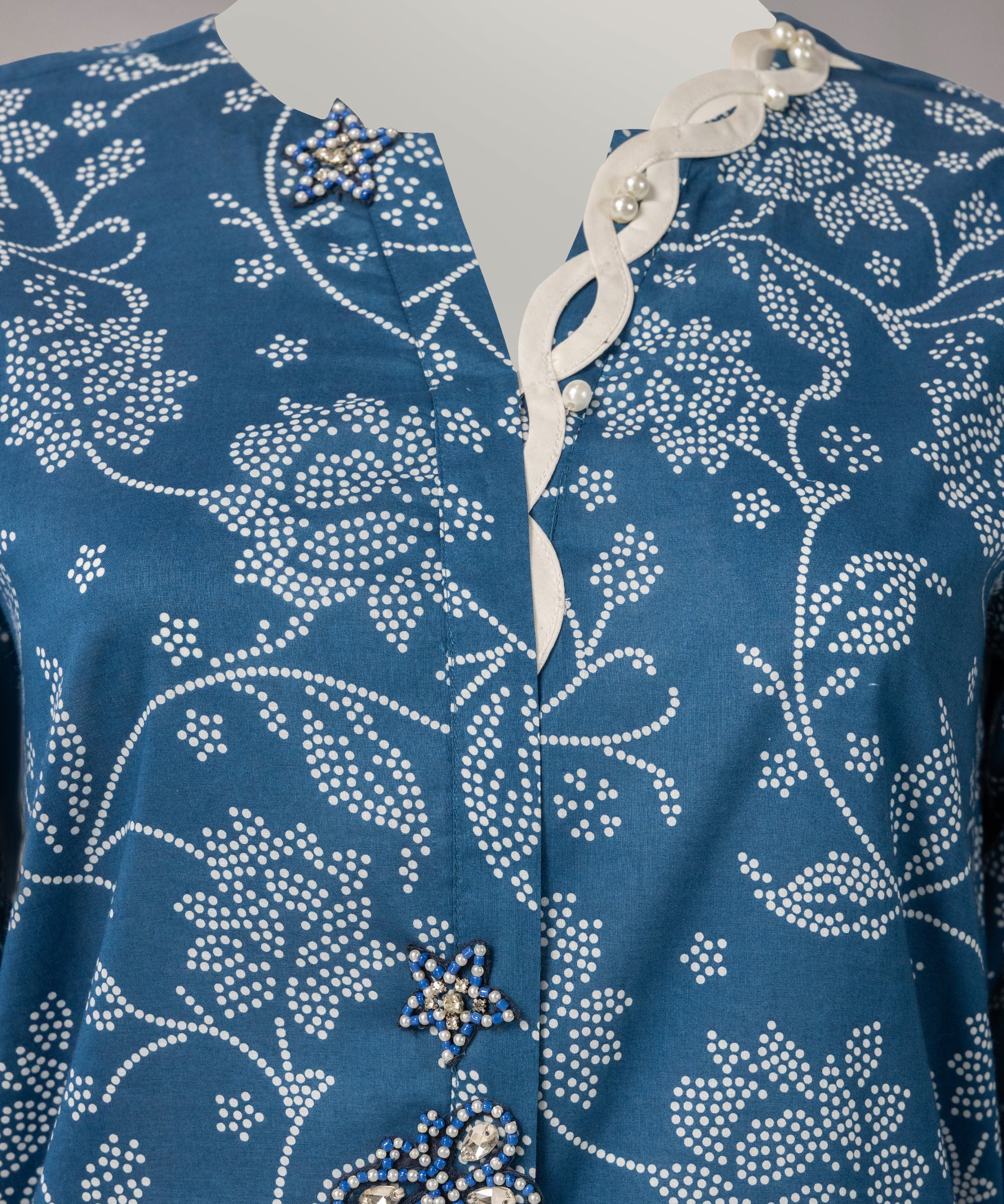 Multicolor Lawn Printed Unstitched 2Pc