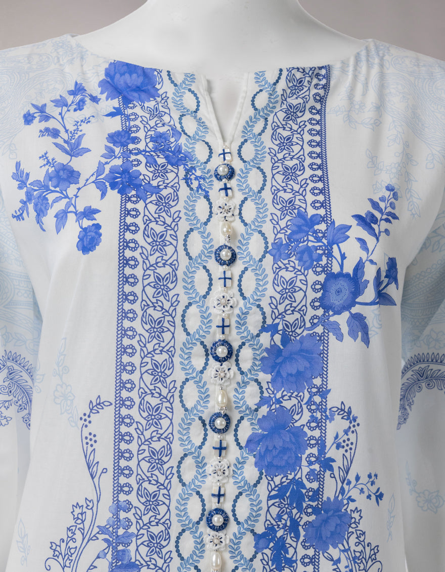 MULTICOLOR LAWN DIGITAL PRINTED UNSTITCHED 1PC