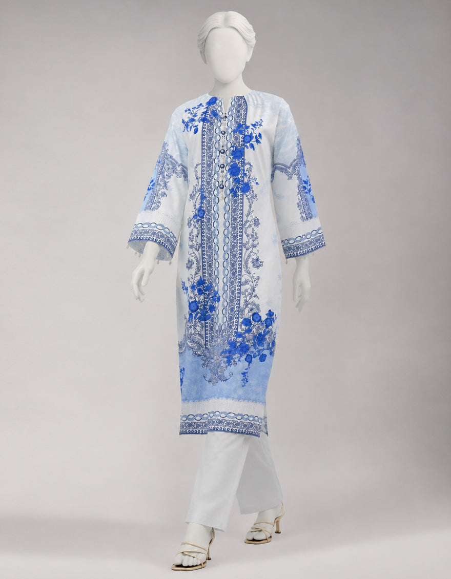 MULTICOLOR LAWN DIGITAL PRINTED UNSTITCHED 1PC