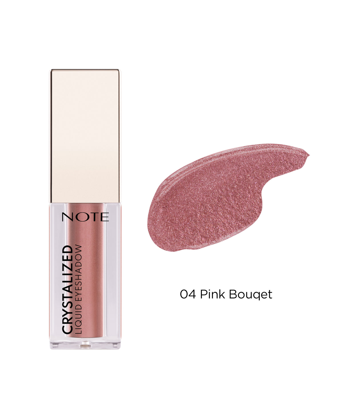 CRYSTALIZED LIQUID EYESHADOW Shade 4 Pink Bouquet