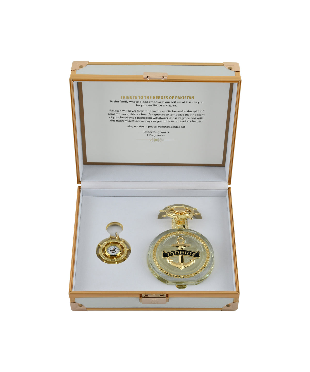 Marine Bottle and Box