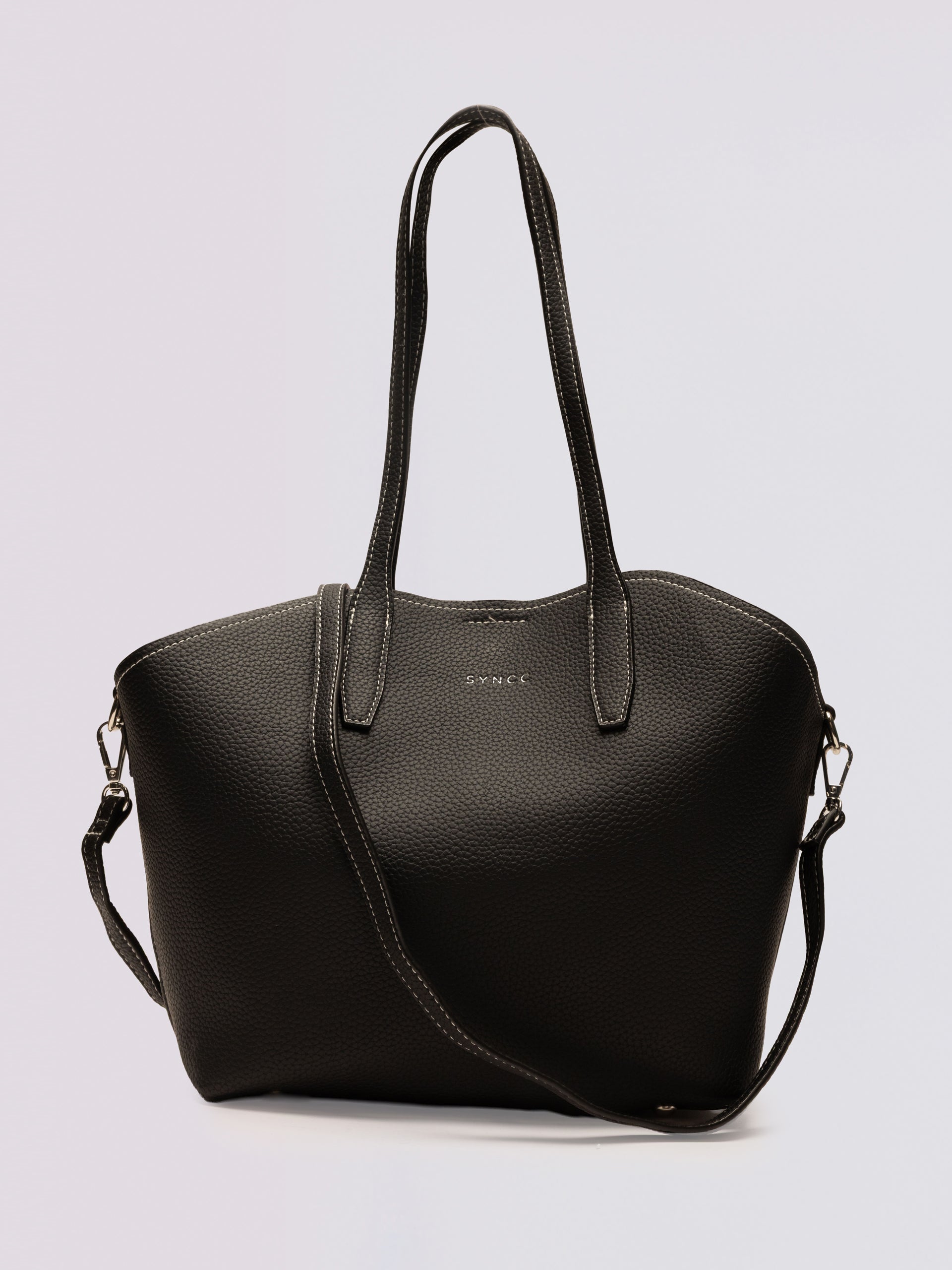 BLACK TOTE BAG