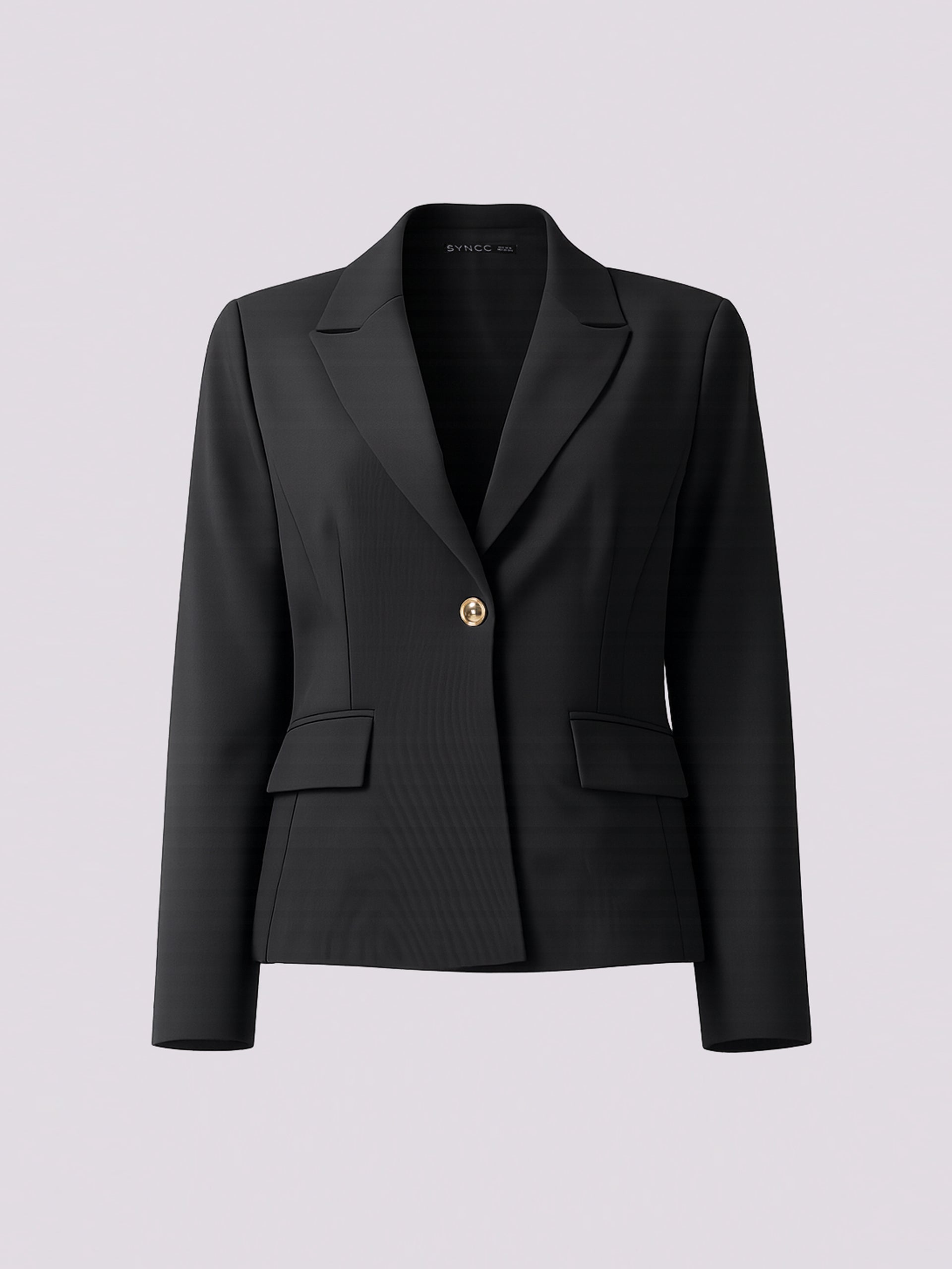 Classic Black Tailored Blazer