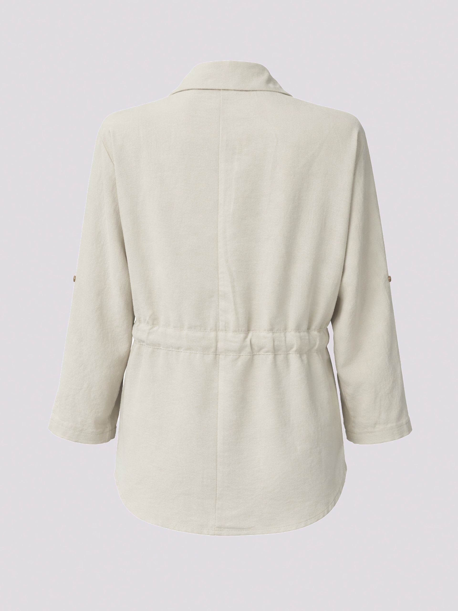 Stone Tie-Waist Blouse