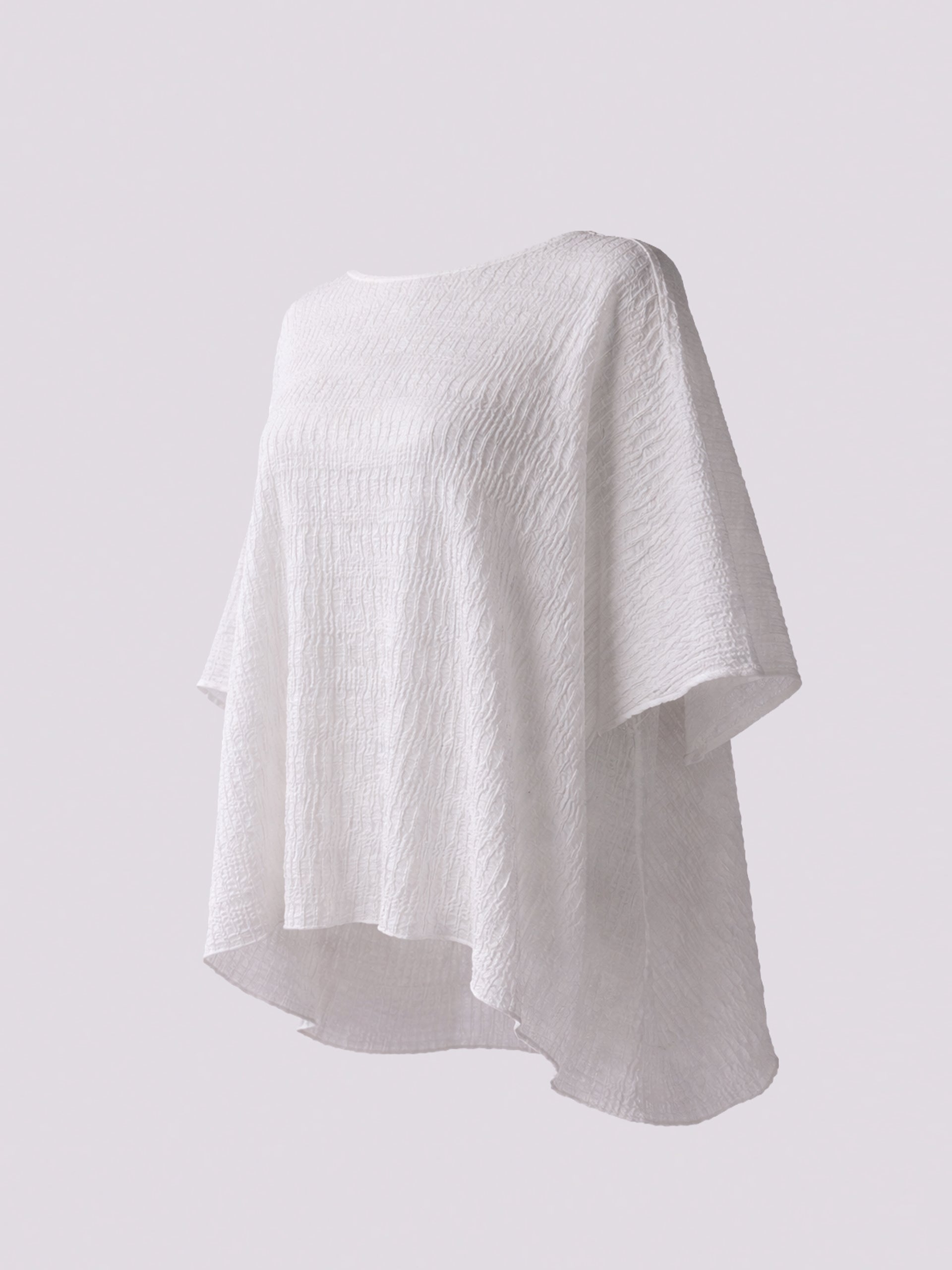 Ivory Textured Blouse