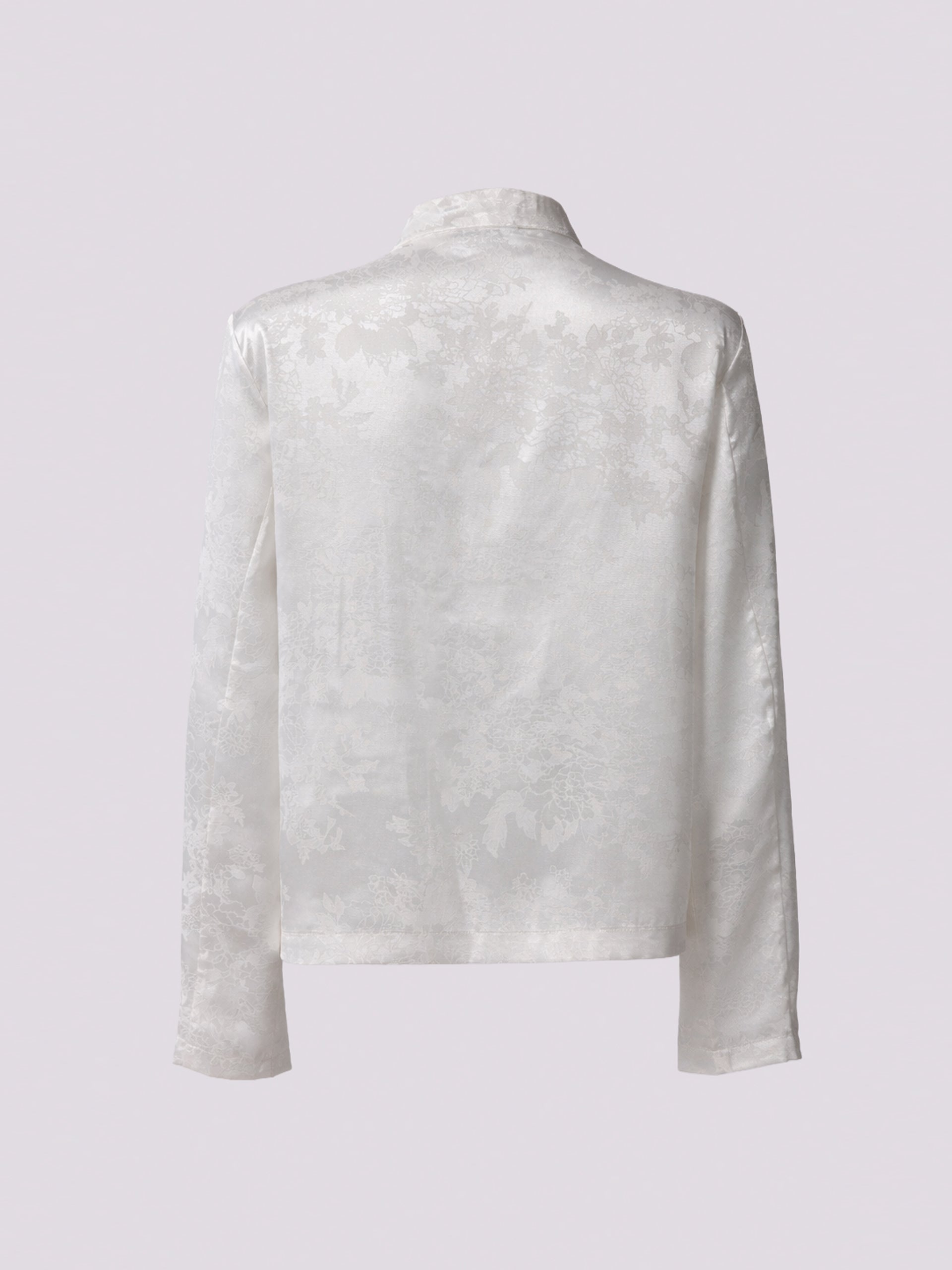 White Mandarin Jacket
