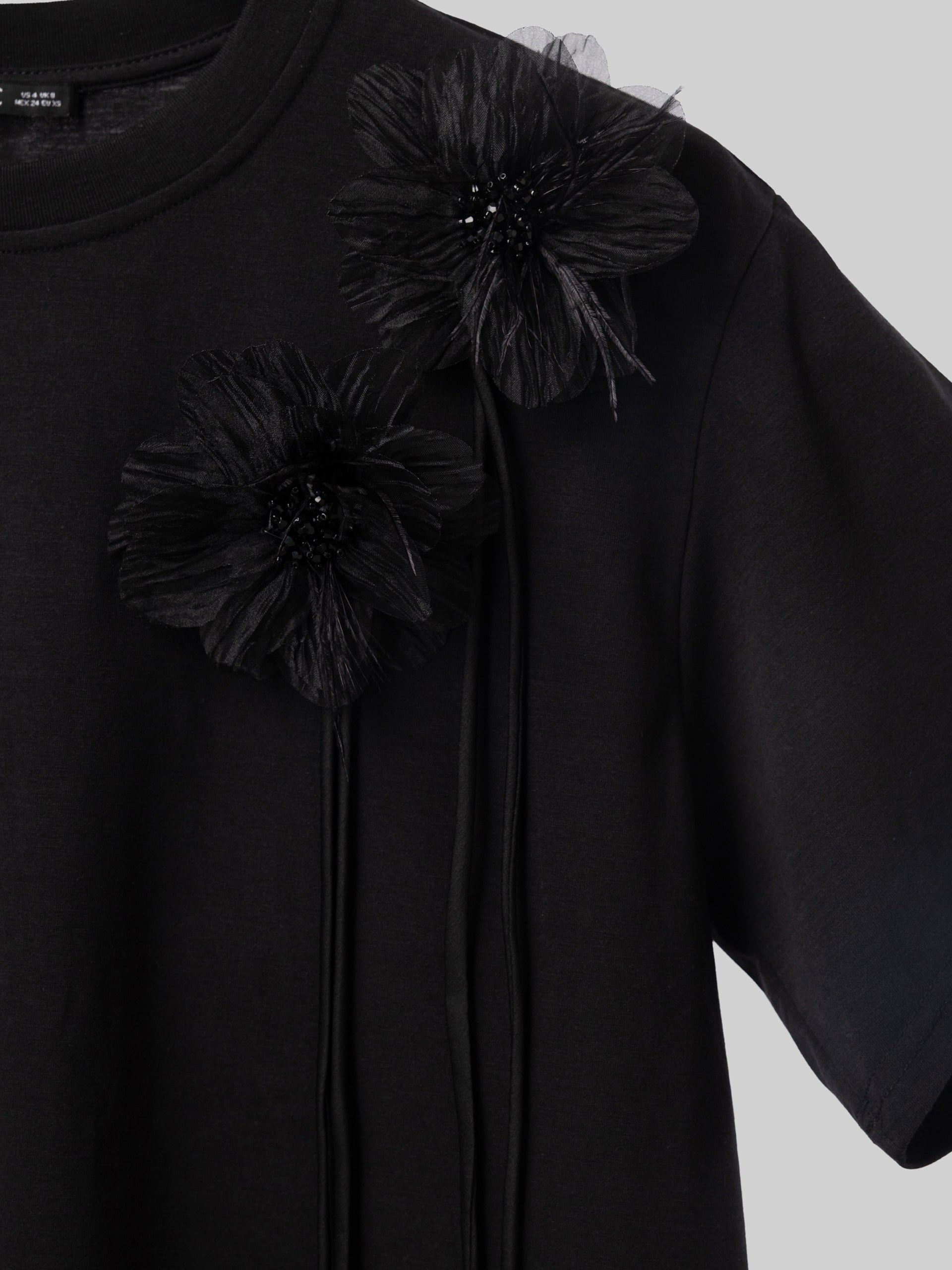 Ebony Embellished Tee