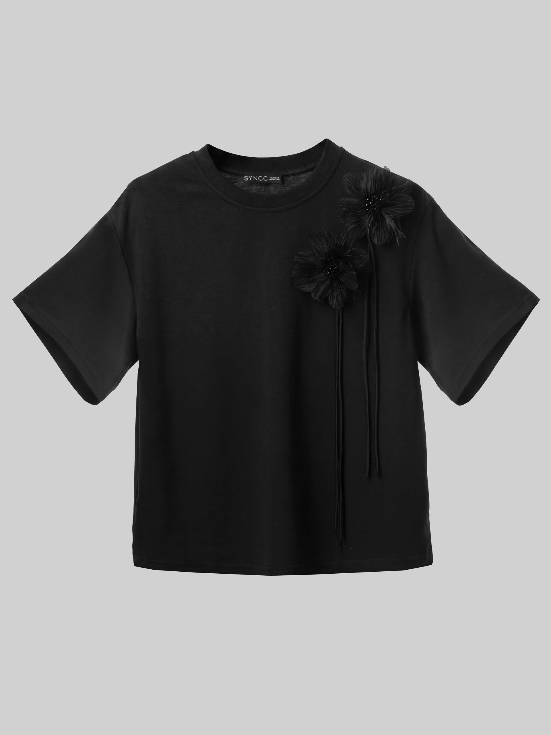Ebony Embellished Tee