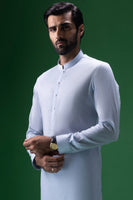 ANDORRA - SKY COTTON KURTA TROUSER
