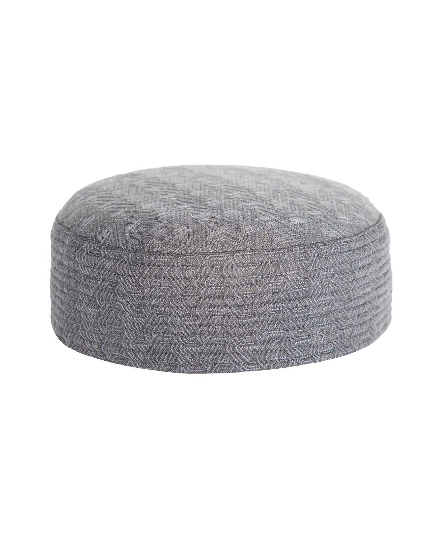 Grey Blended Men Cap | Jj-Cap-0032-R1