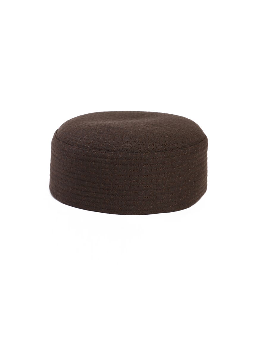 BROWN BLENDED CAP – J.