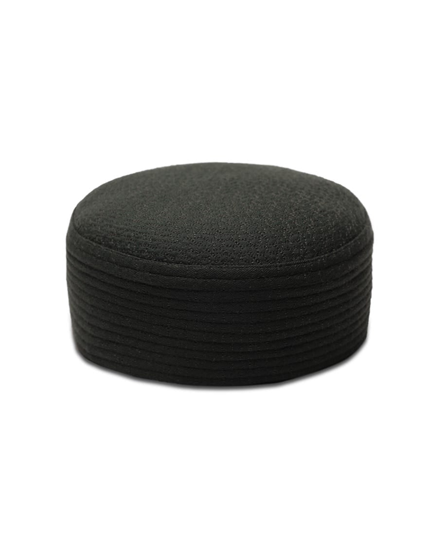 BLACK BLENDED CAP