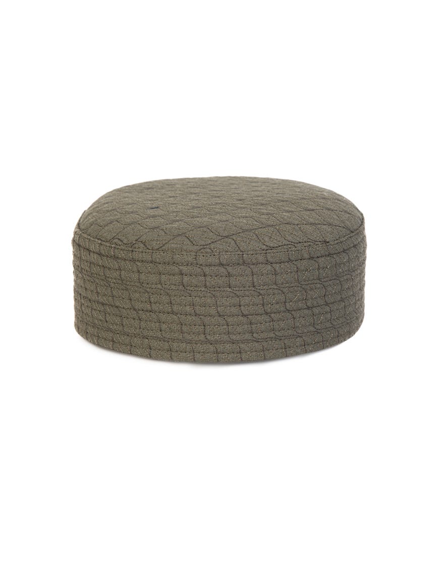Green Blended Men Cap | Jj-Cap-0038-R1