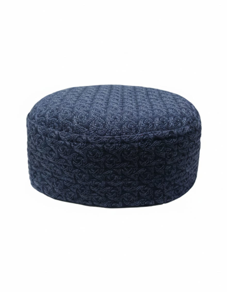 NAVY BLUE BLENDED CAP