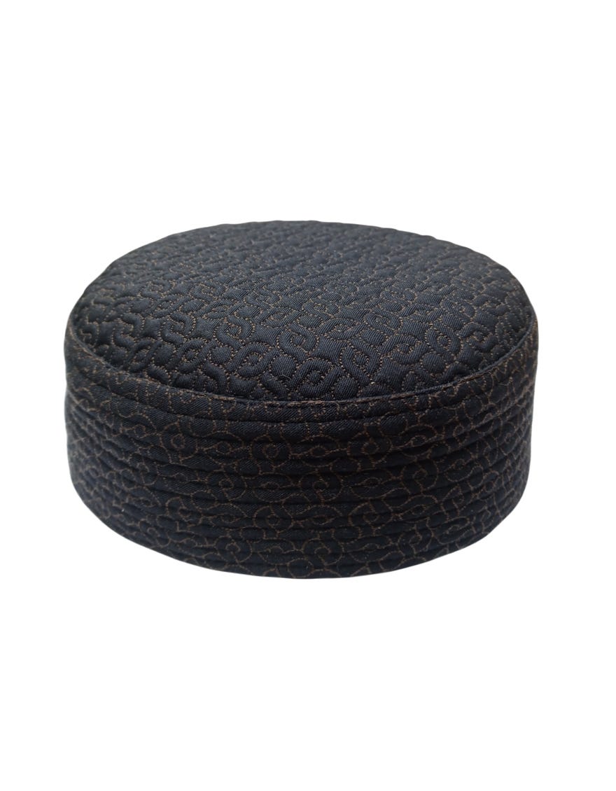 BLACK BLENDED CAP