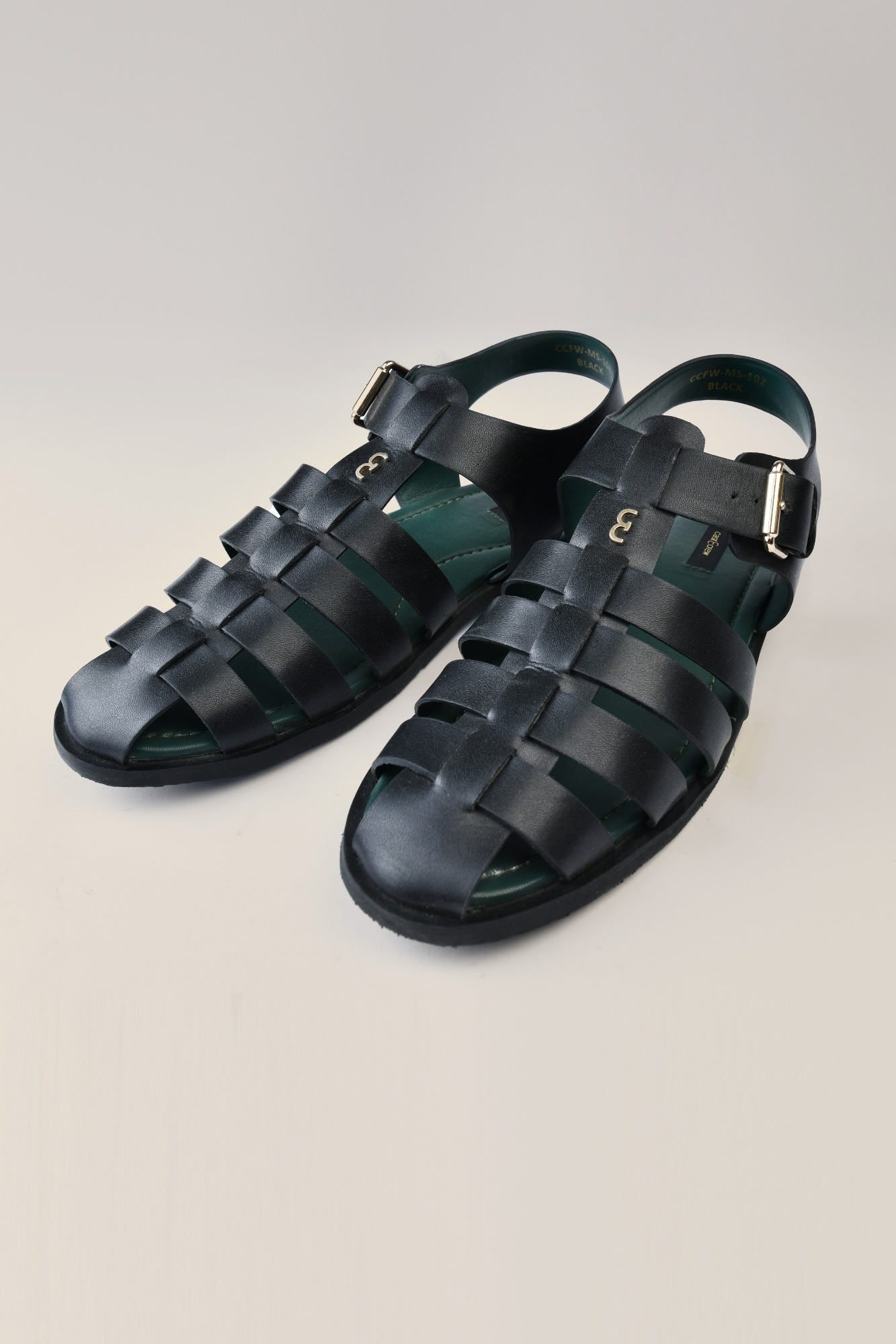 Castle - Black Men Sandals
