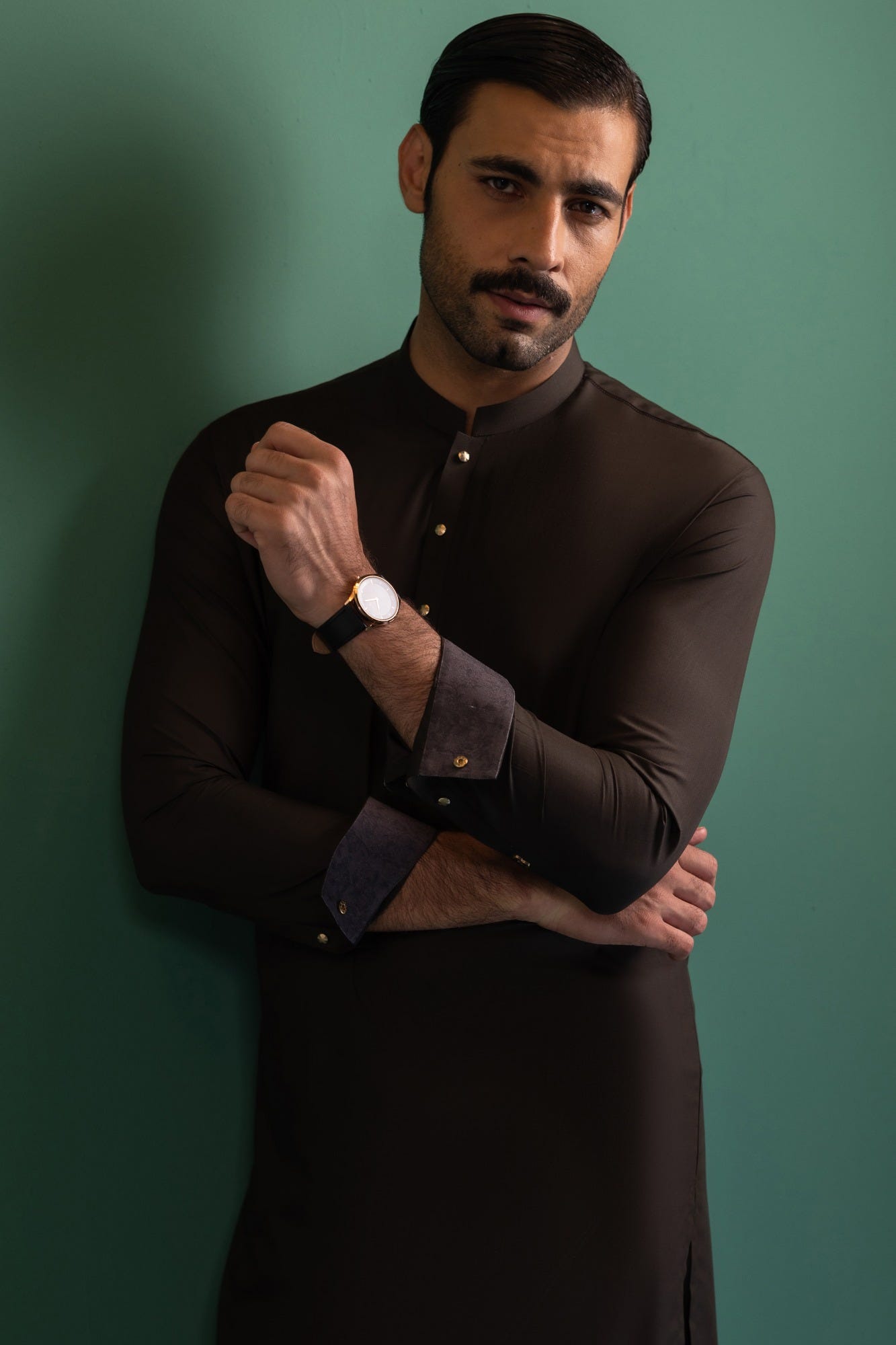 Germany - Chocolate Blended Kameez Shalwar