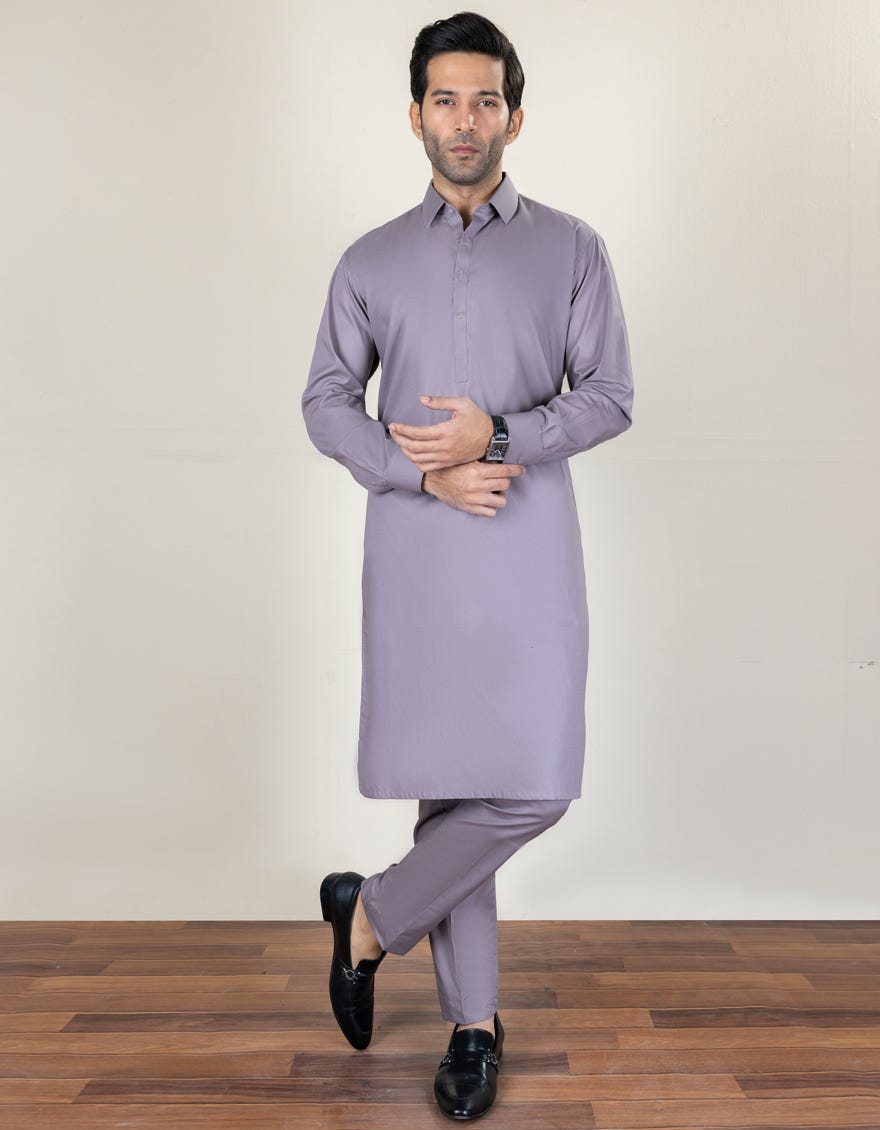 Heather Cotton Unstitched Kameez Shalwar Fabric | Jjms-2172