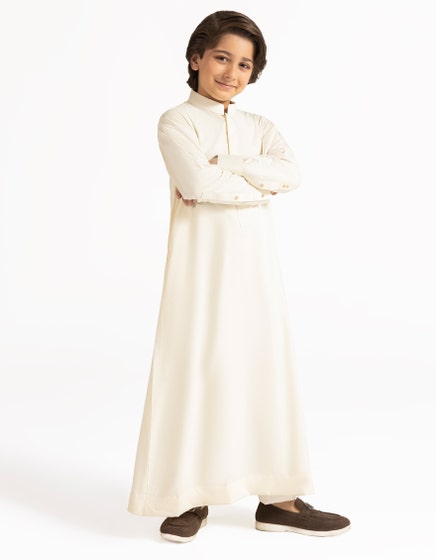 CREAM PLAIN JUBBA