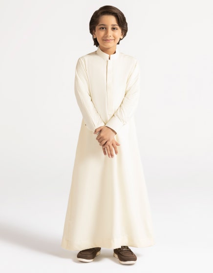 CREAM PLAIN JUBBA