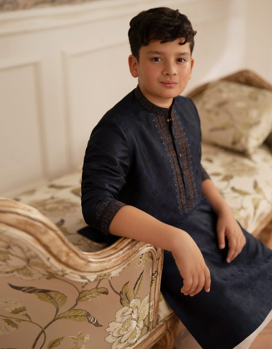 NAVY BLUE SPECIAL KURTA
