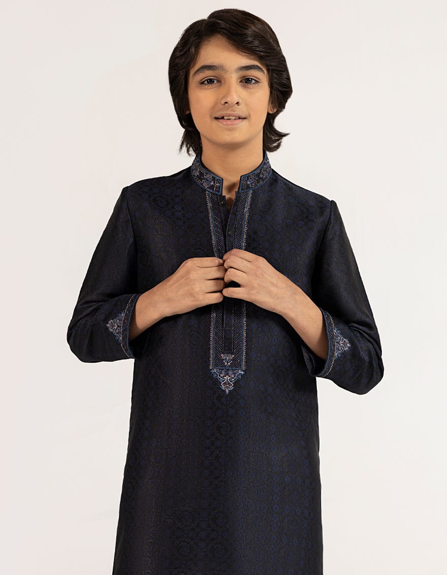 BLUE FORMAL KURTA