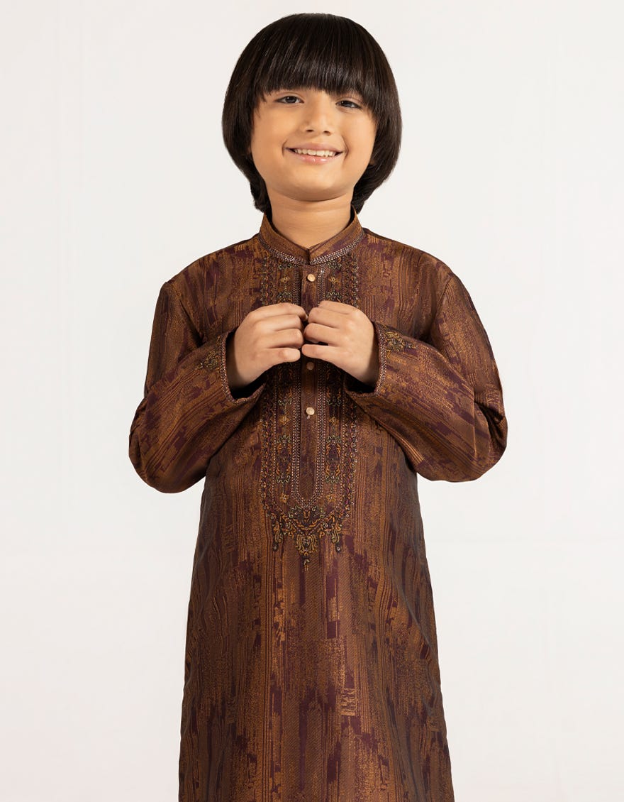 MAROON FORMAL KURTA