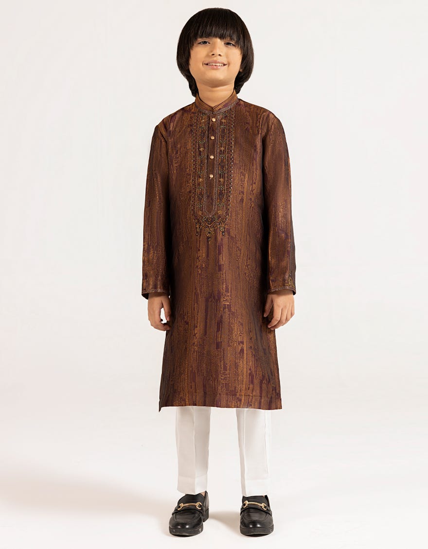 MAROON FORMAL KURTA