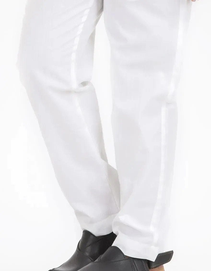 OFF WHITE COTTON TROUSERS | JCP-A-303-R18
