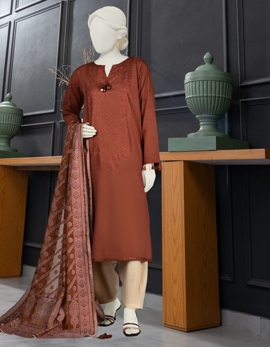 Multicolor Lawn Unstitched 2 Piece Dress | Jlawn-S-Jds-24-1066