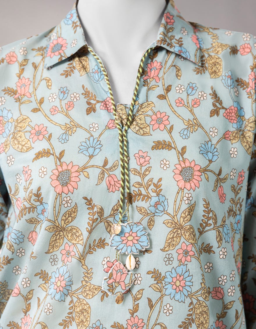 MULTICOLOR LAWN DIGITAL PRINTED UNSTITCHED 2PC