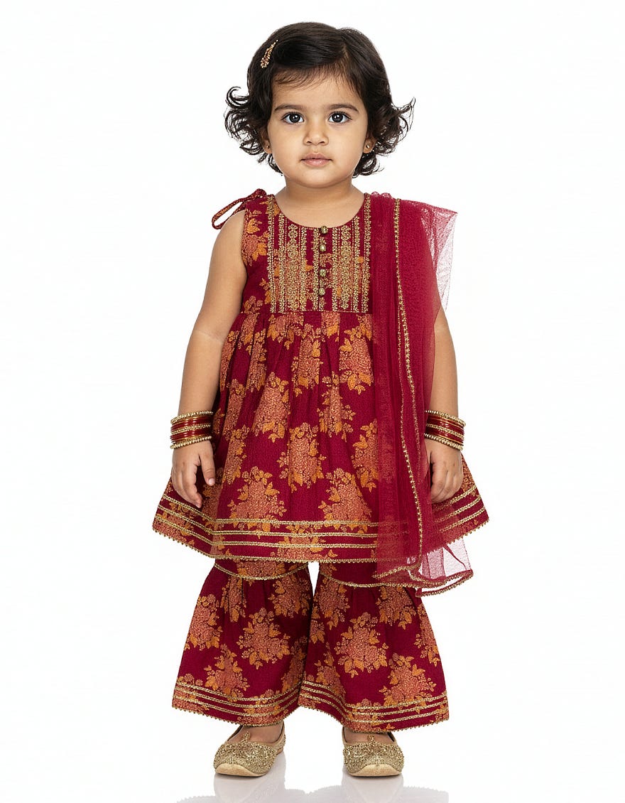 PINK COTTON SILK EMBROIDERED 3PC STITCHED