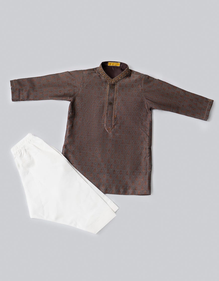 GREY KAMEEZ SHALWAR